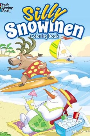 Cover of Silly Snowmen Coloring Book