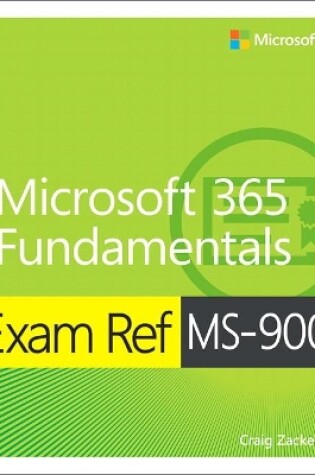 Cover of Exam Ref MS-900 Microsoft 365 Fundamentals