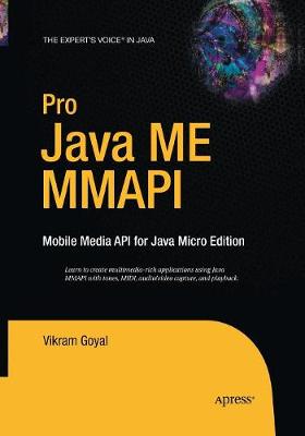 Book cover for Pro Java ME MMAPI