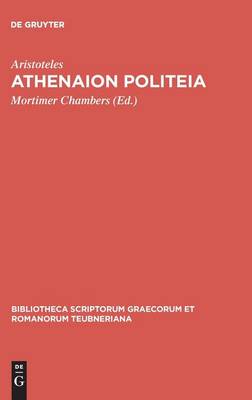 Book cover for Athenaion Politeia Pb