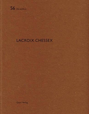 Book cover for Lacroix Chessex: De Aedibus