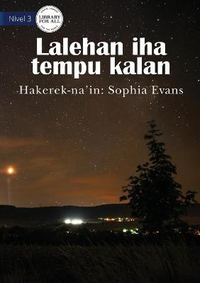 Book cover for The Night Sky - Lalehan iha tempu kalan