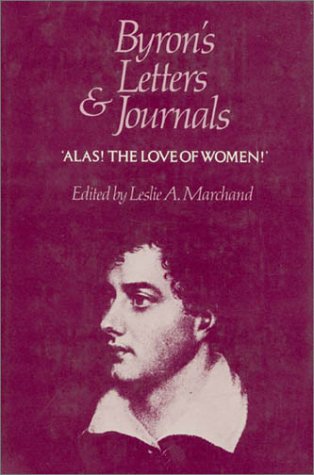 Book cover for Byron's Letters and Journals