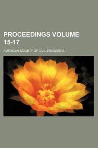 Cover of Proceedings Volume 15-17