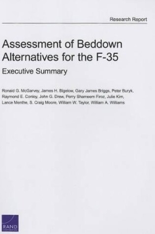 Cover of Assessment of Beddown Alternatives for the F-35