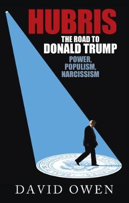 Book cover for Hubris - The Road to Donald Trump
