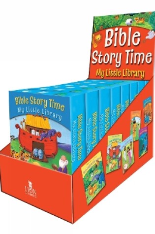 Cover of Bible Story Time My Little Library mini box of 10 EIGHT pk