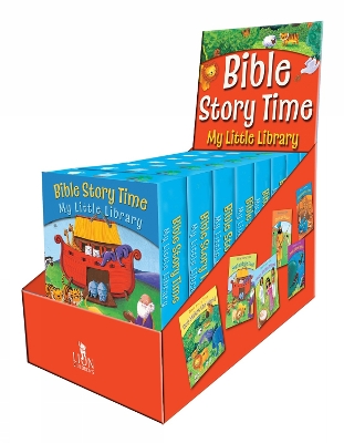 Book cover for Bible Story Time My Little Library mini box of 10 EIGHT pk