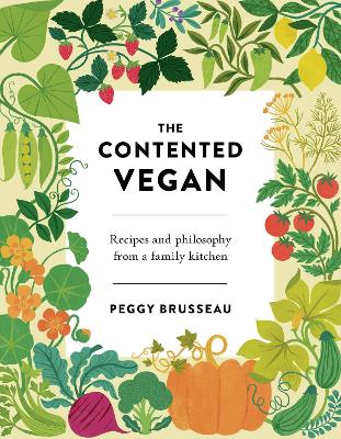 Book cover for The Contented Vegan