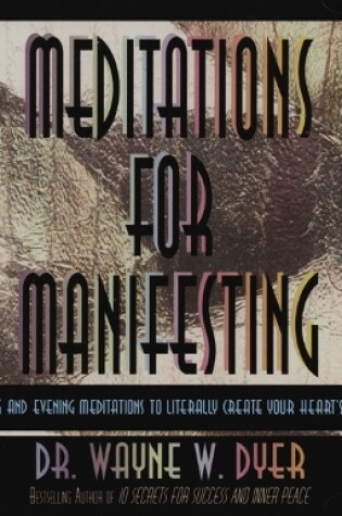 Cover of Meditations For Manifesting