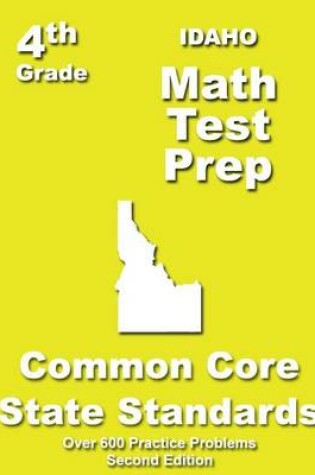 Cover of Idaho 4th Grade Math Test Prep