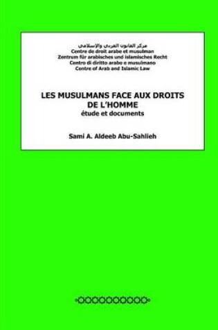 Cover of Les Musulmans Face Aux Droits de L'Homme