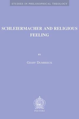 Cover of Schleiermacher and Religious Feeling
