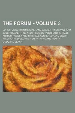 Cover of The Forum (Volume 3)