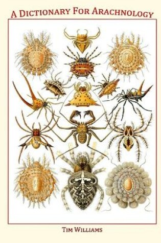 Cover of A Dictionary for Arachnology