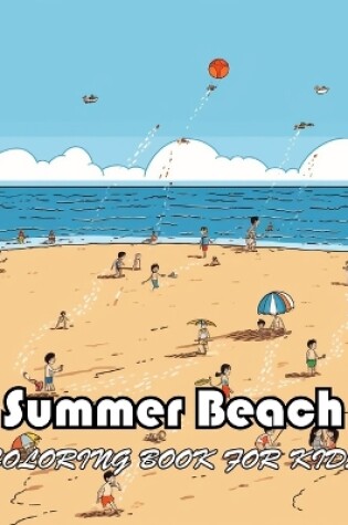 Cover of Summer Beach Coloring Book for Kids