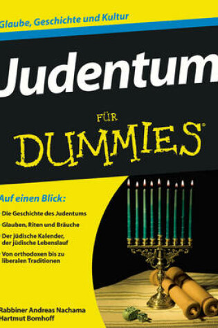 Cover of Judentum Fur Dummies