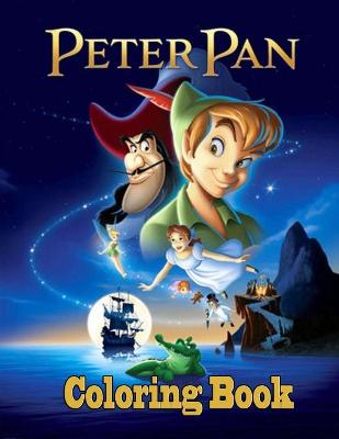 Book cover for Peter Pan Coloring Book