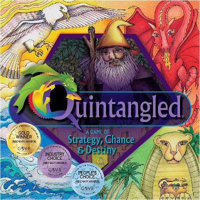 Book cover for Quintangled:  A Game of Strategy, Chance & Destiny