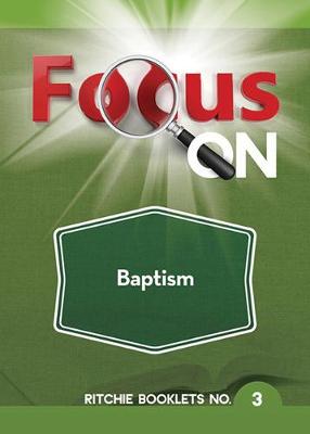 Book cover for Focus on Baptism Booklet