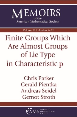 Cover of Finite Groups Which Are Almost Groups of Lie Type in Characteristic $\mathbf {p}$