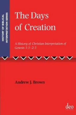 Cover of The Days of Creation