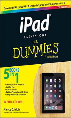 Book cover for iPad All-in-One For Dummies