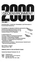 Cover of Geoenvironment 2000