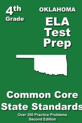 Cover of Oklahoma 4th Grade ELA Test Prep