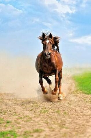 Cover of A Horse Galloping in a Field Journal