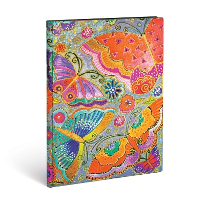 Book cover for Flutterbyes Ultra Unlined Softcover Flexi Journal (176 pages)