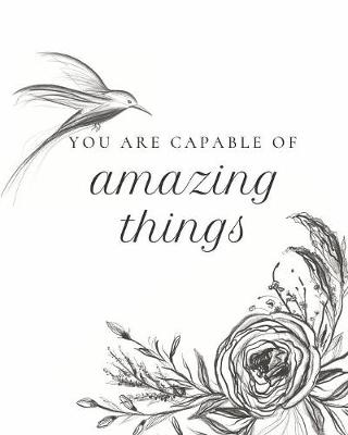 Cover of You Are Capable Of Amazing Things