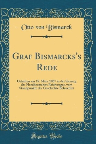 Cover of Graf Bismarcks's Rede