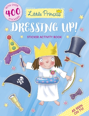 Book cover for Little Princess Dressing Up! Sticker Activity Book