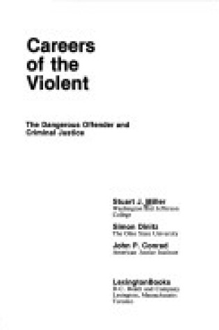 Cover of Careers of the Violent