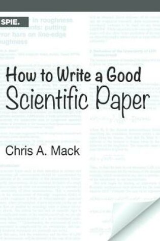 Cover of How to Write a Good Scientific Paper