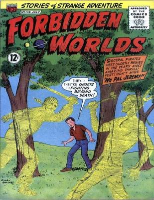 Book cover for Forbidden Worlds Number 104 Horror Comic Book