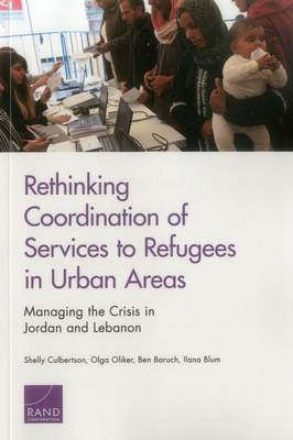 Book cover for Rethinking Coordination of Services to Refugees in Urban Areas