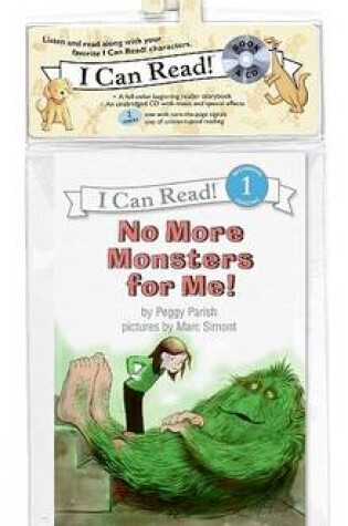Cover of No More Monsters for Me! Book and CD