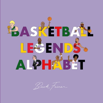 Book cover for Basketball Legends Alphabet