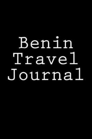 Cover of Benin Travel Journal