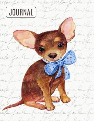 Cover of Big Fat Bullet Style Journal Notebook Cute Chihuahua