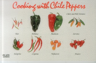 Book cover for Cooking With Chile Peppers