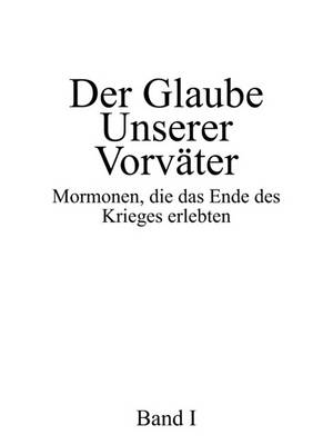 Book cover for Der Glaube Unserer Vorvater