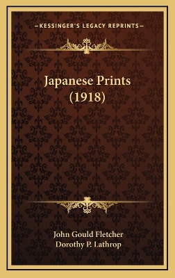 Book cover for Japanese Prints (1918)