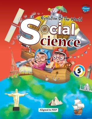 Book cover for Evolution of The World SOCIAL SCIENCE - 5