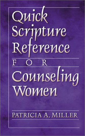 Book cover for Quick Scripture Reference for Counseling Women