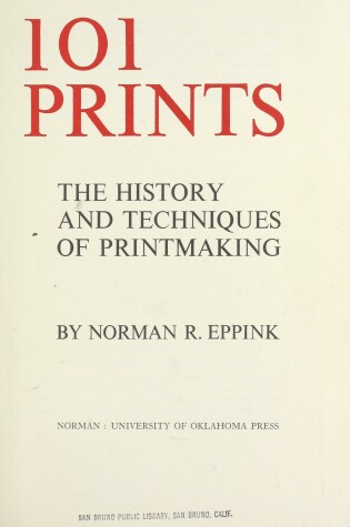 Cover of 101 Prints