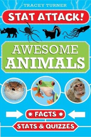 Cover of EDGE: Stat Attack: Awesome Animals: Facts, Stats and Quizzes