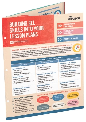 Book cover for Building Sel Skills Into Your Lesson Plans (Quick Reference Guide)